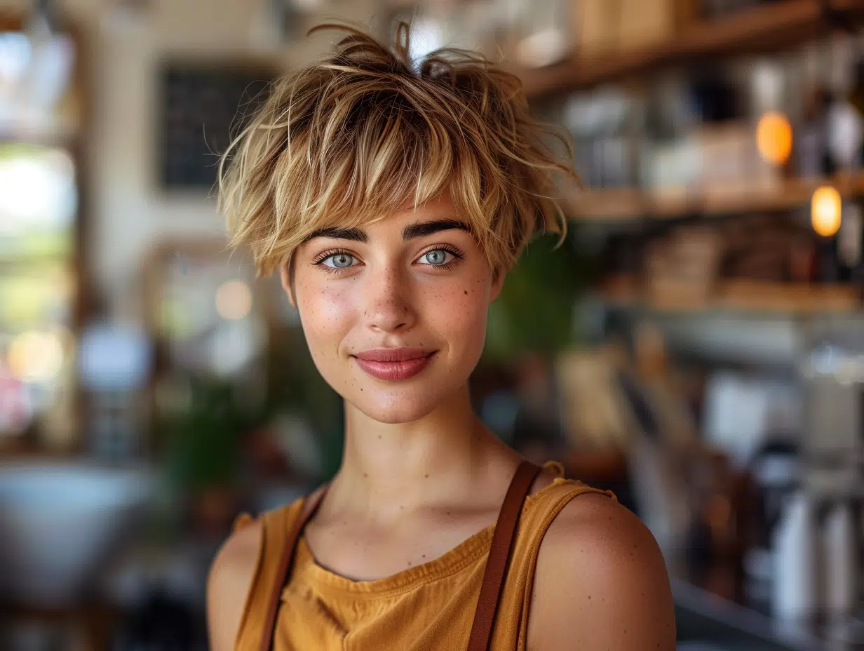 Transformer votre crinière: styles de coupe courte pour cheveux épais