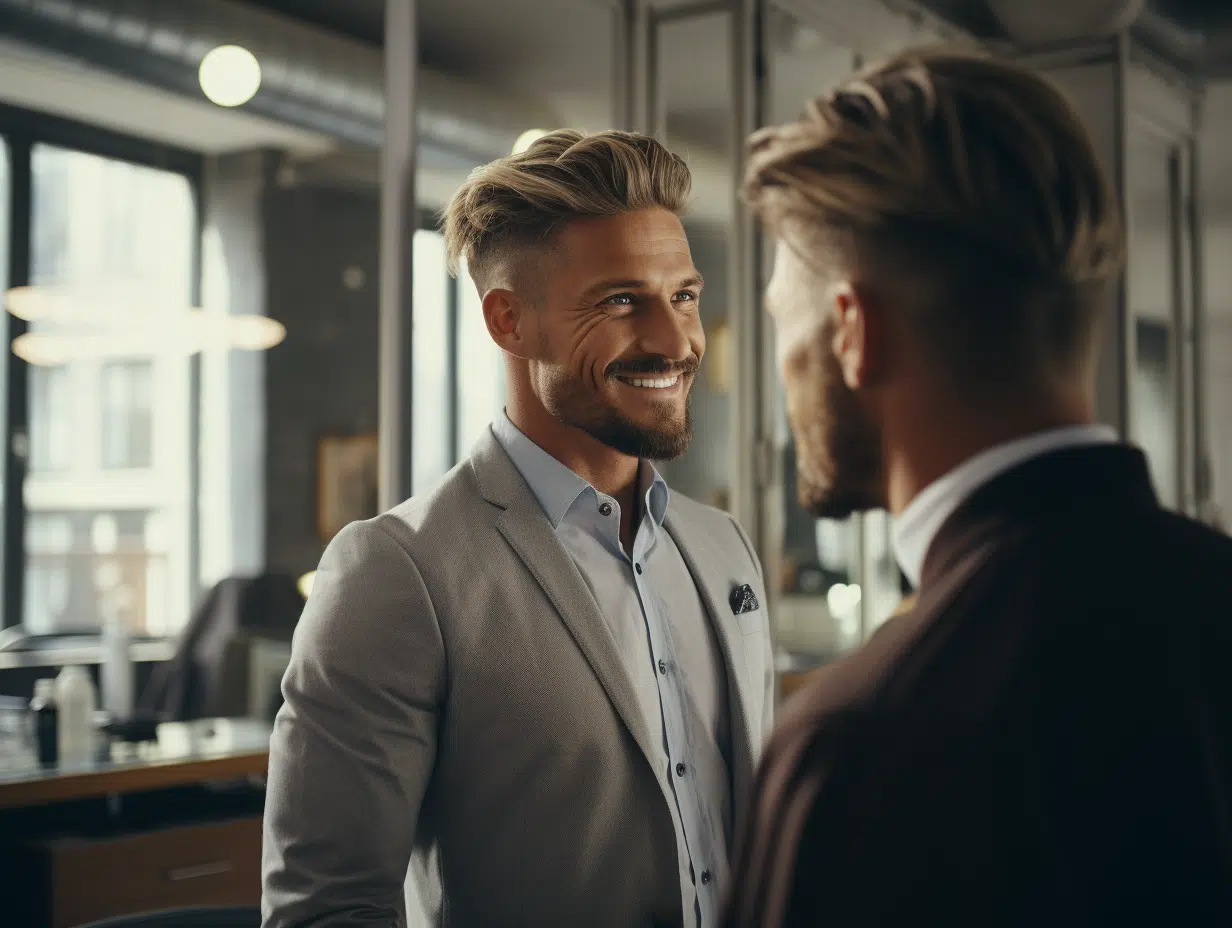 Transformez votre look : comment réussir votre teinture pour homme blonde