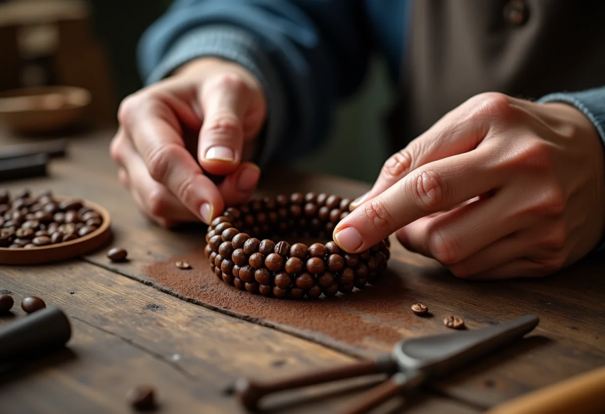 Les secrets de fabrication du bracelet grain-de-café : un savoir-faire immémorial