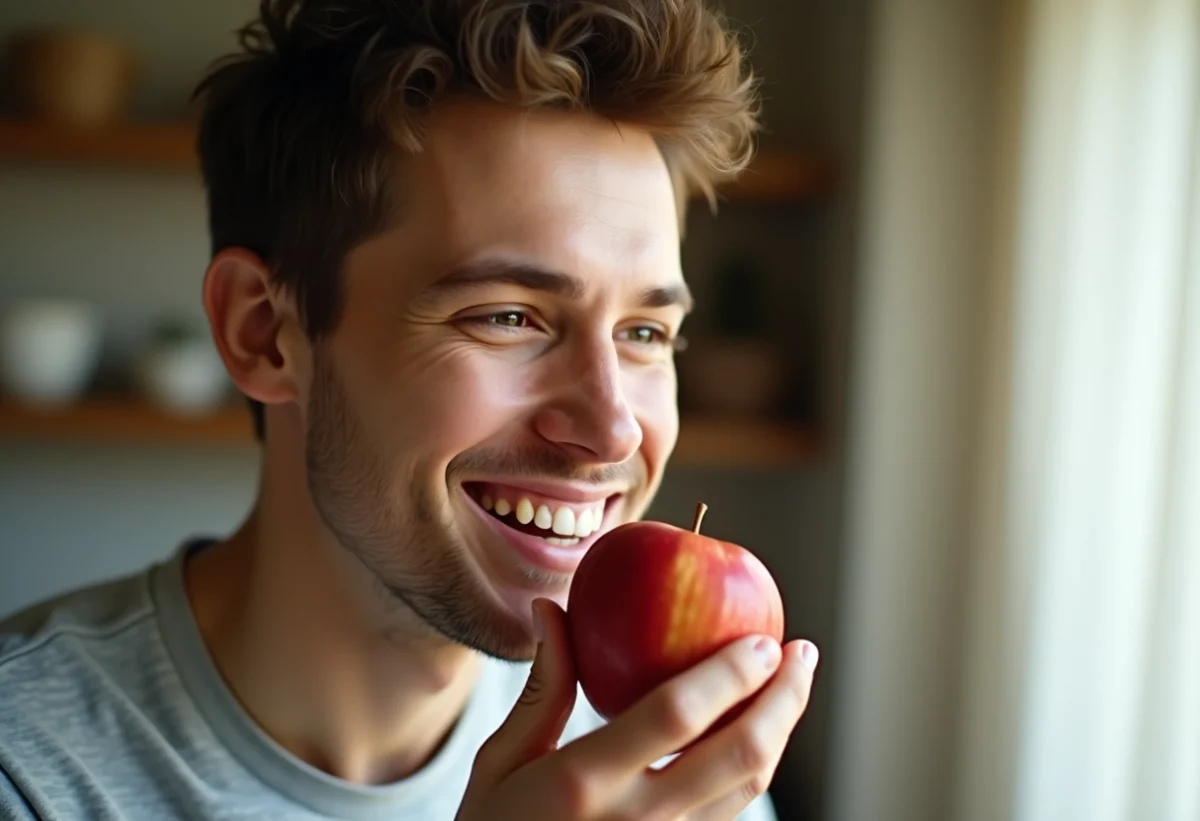 Alimentation et exercices : le duo gagnant pour fortifier sa mâchoire