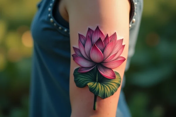 Tatouage fleur de lotus : un voyage au cœur des mythes et légendes