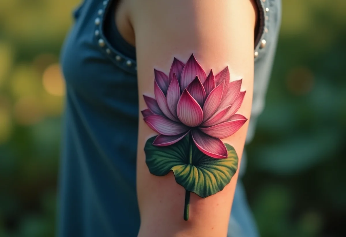 Tatouage fleur de lotus : un voyage au cœur des mythes et légendes